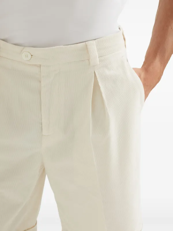 ショートパンツ Brunello Cucinelli Corduroy Shorts With Monili Detail 27358708_57709064_600.jpg
