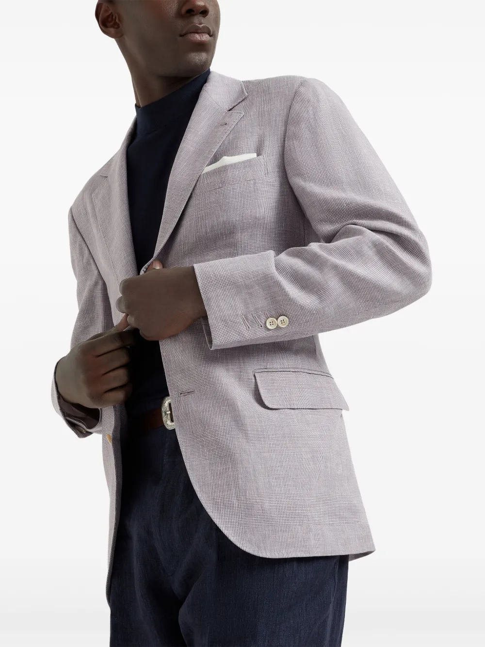 【VIP価格】BRUNELLO CUCINELLI Prince of Wales pattern Blazer Brunello Cucinelli Prince of Wales pattern Blazer