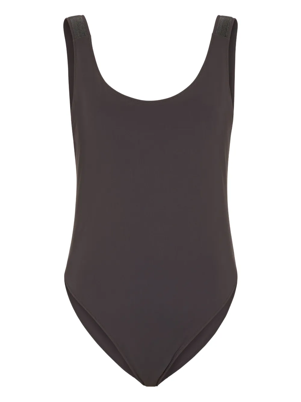 Brunello Cucinelli maillot de bain à ornements métalliques | marron | Image 1