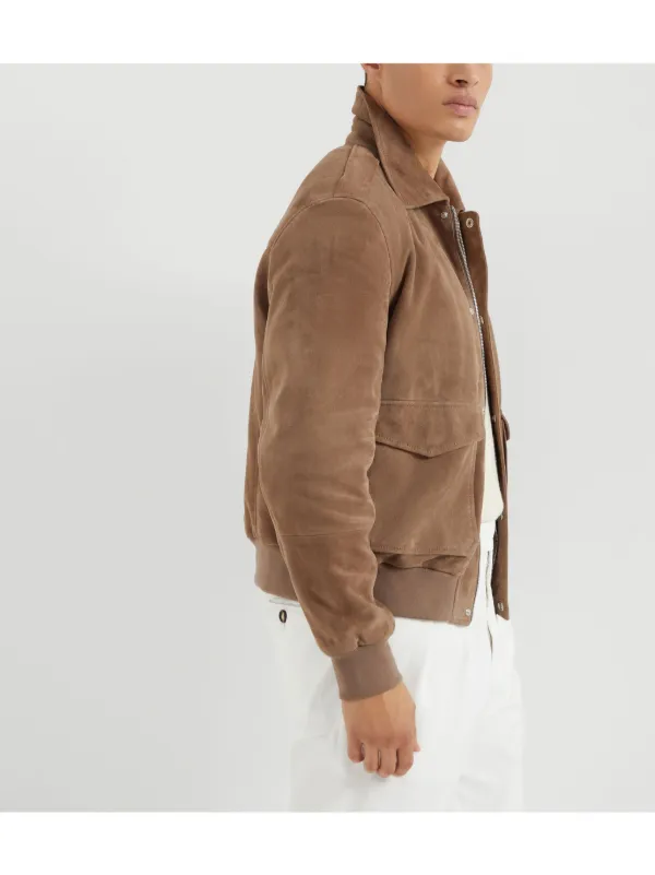 【関税＆送料込み】Brunello Cucinelli Brown Overshirt Jacke 6820_058284_710_brunello-