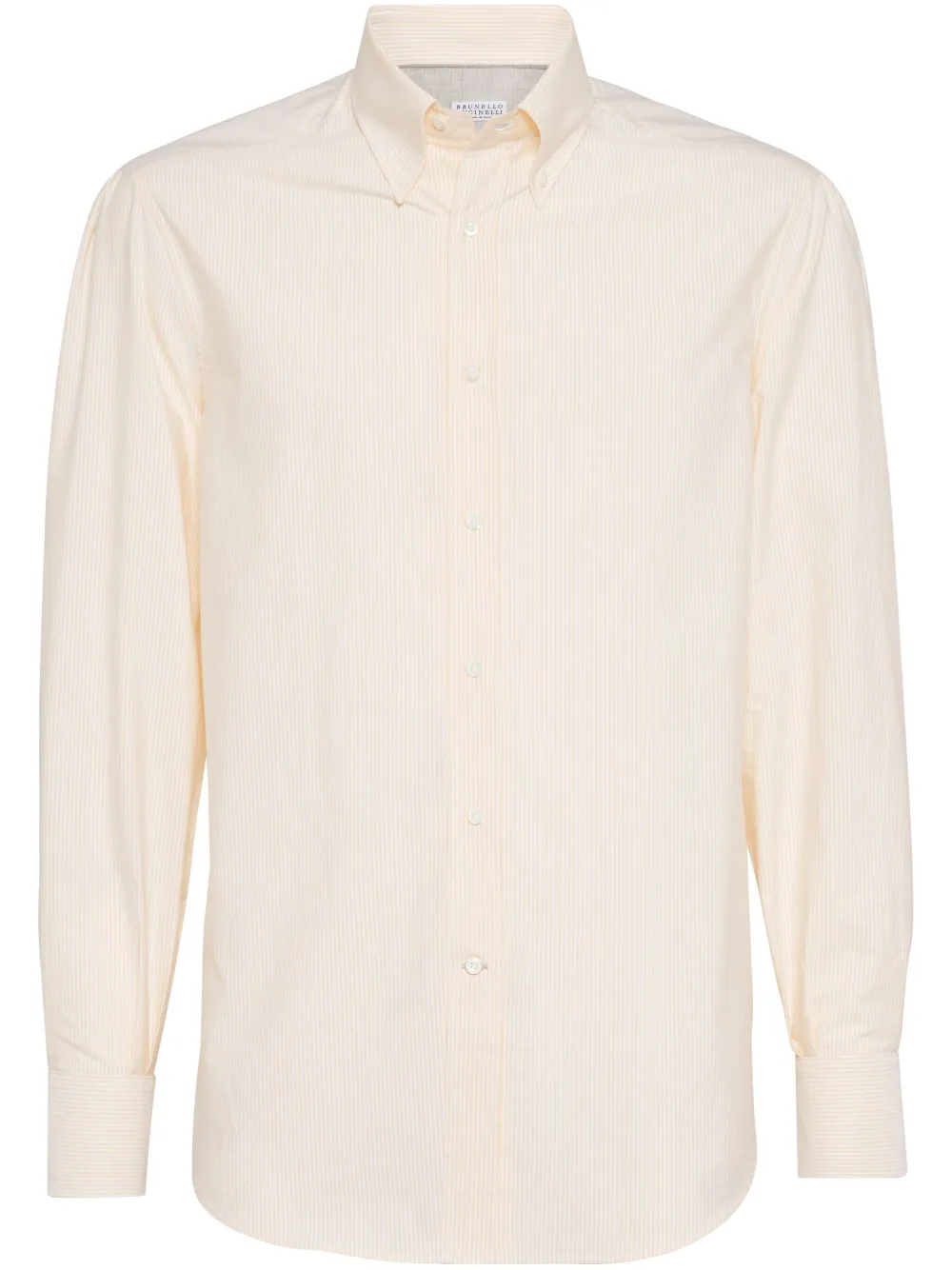 Brunello Cucinelli camisa con rayas estampadas | neutro | Image 1