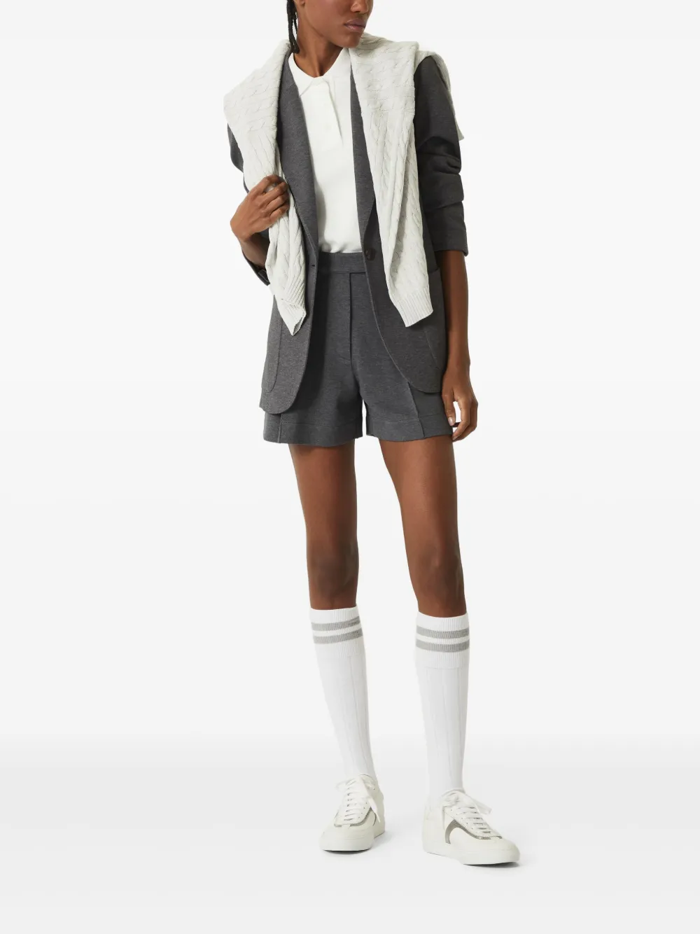 Brunello Cucinelli cotton-blend shorts | Short Shorts | Image 2