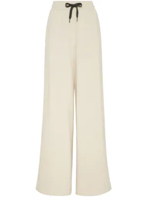 Brunello Cucinelli Wide-Leg Pants for Women - Shop on FARFETCH