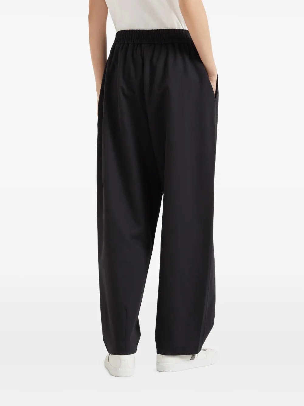 Brunello Cucinelli Trainingsbroek met trekkoord Zwart