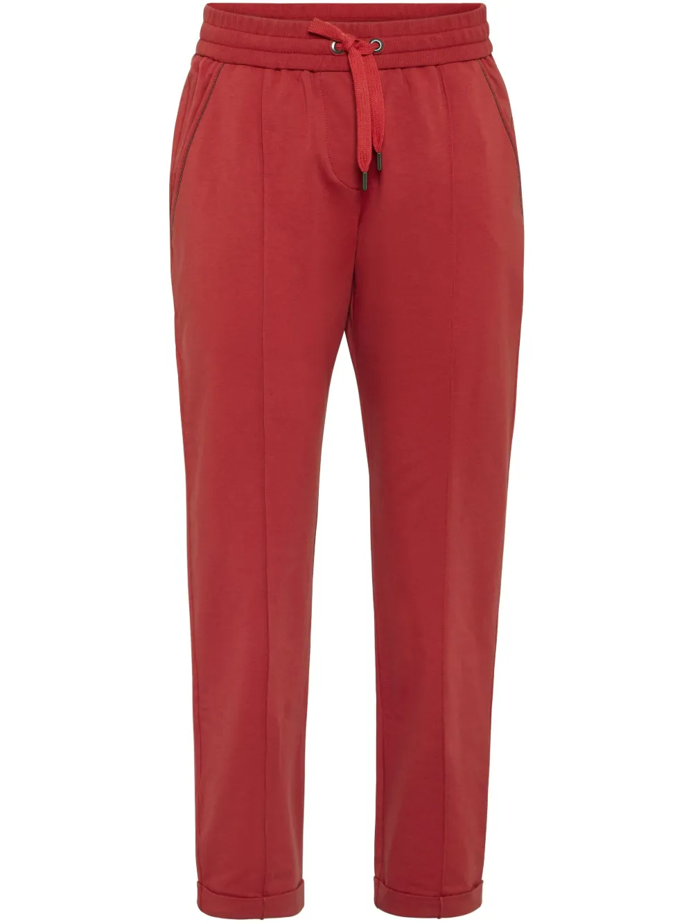 Brunello Cucinelli Verzierte Jogginghose | Rot | Image 1