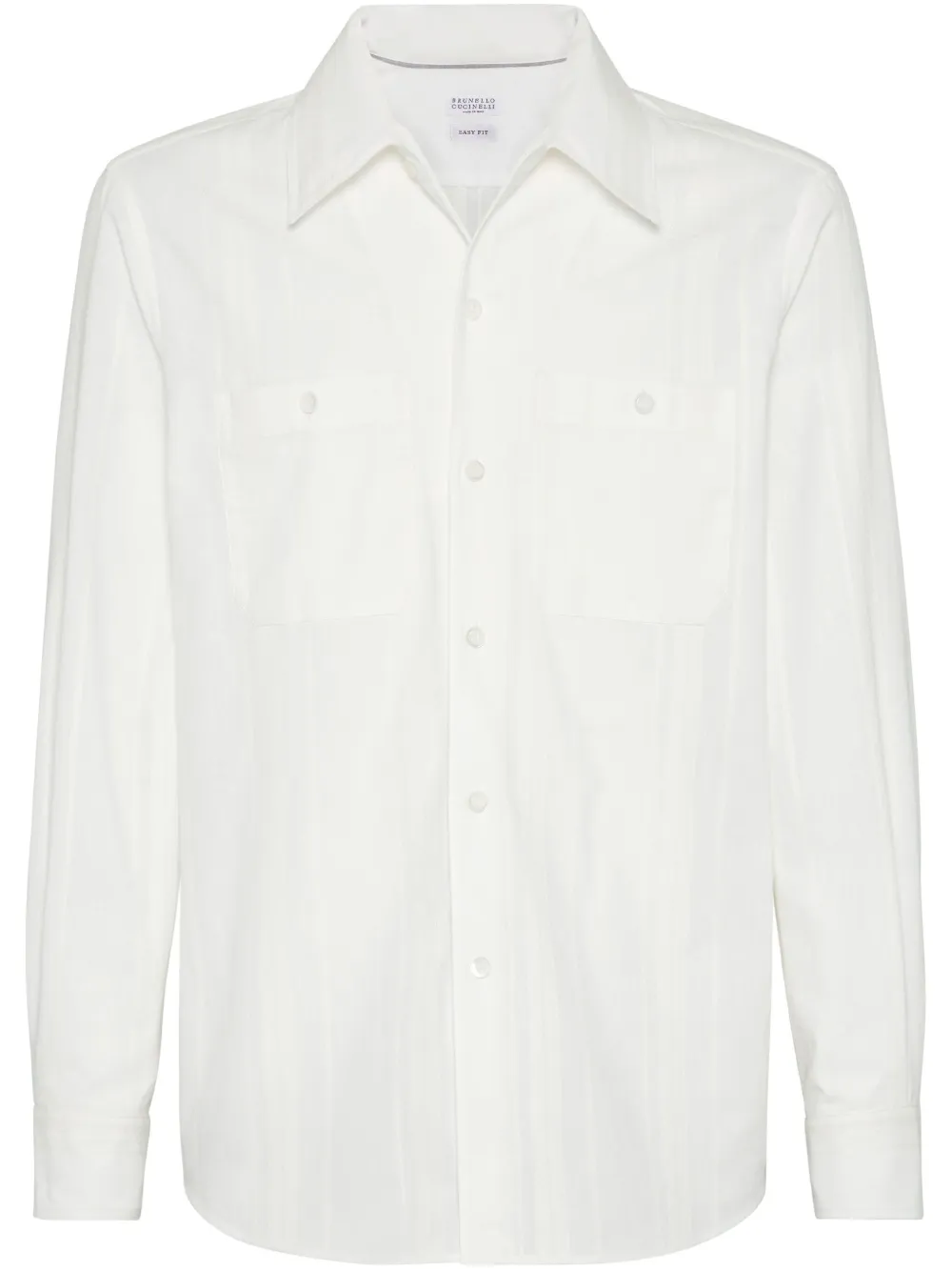 Brunello Cucinelli camisa con botones | blanco | Image 1
