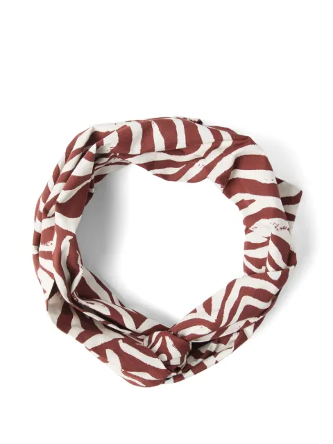 Brunello Cucinelli printed headband