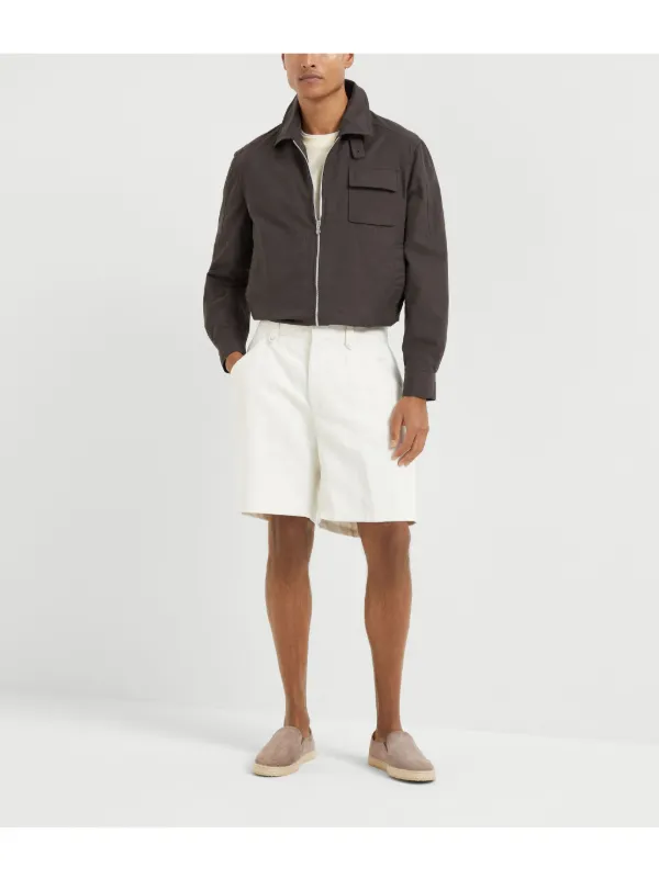 ジャケット BRUNELLO CUCINELLI Embroidered jacket (MH544HH606 C015) Brunello Cucinelli - Velvet Metallic Suit Jacket