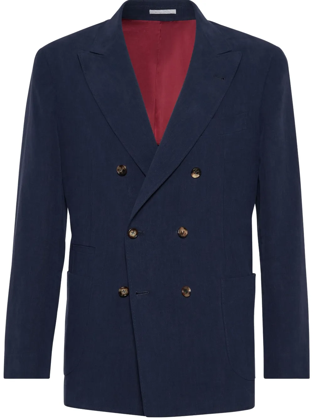 Brunello Cucinelli blazer con doble botonadura | azul | Image 1