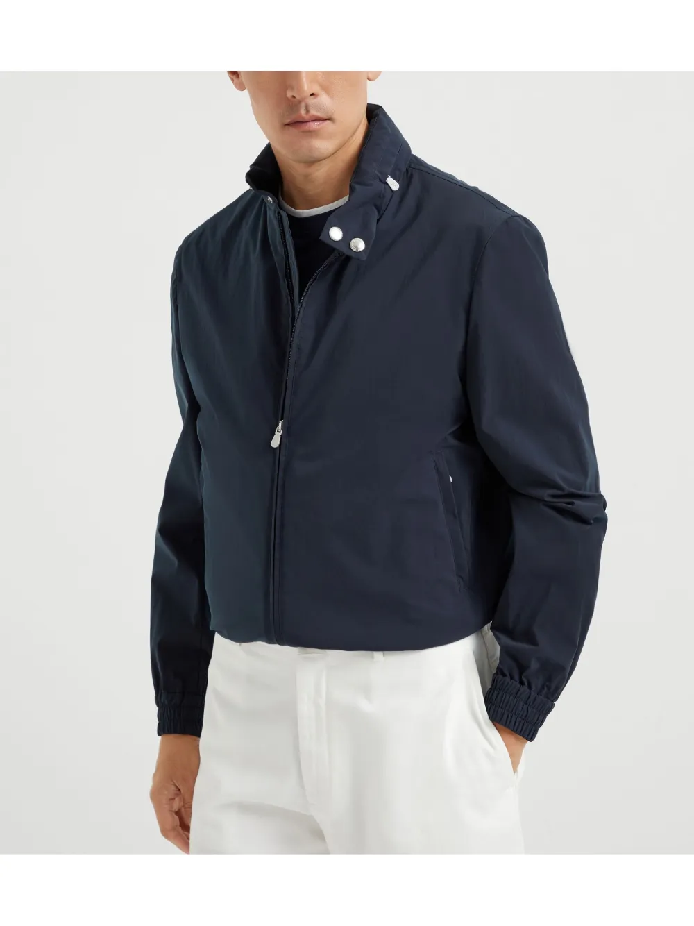 BRUNELLO CUCINELLI WATER-RESISTANT BOMBER JACKET