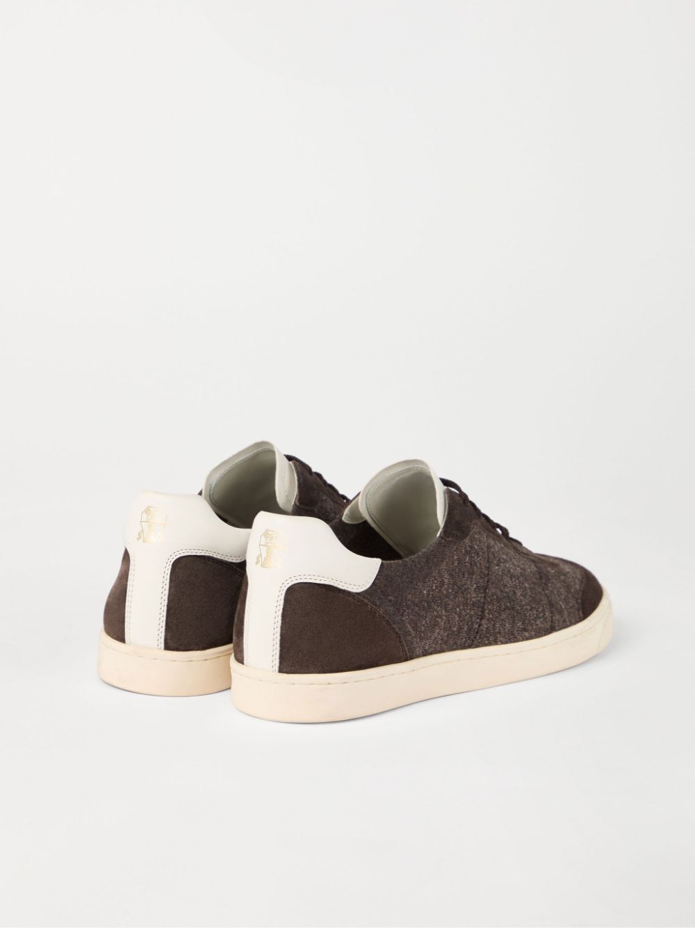 Brunello Cucinelli knitted sneakers Brown