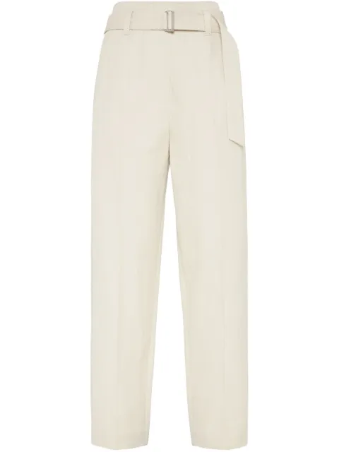 Brunello Cucinelli Corset cigarette trousers