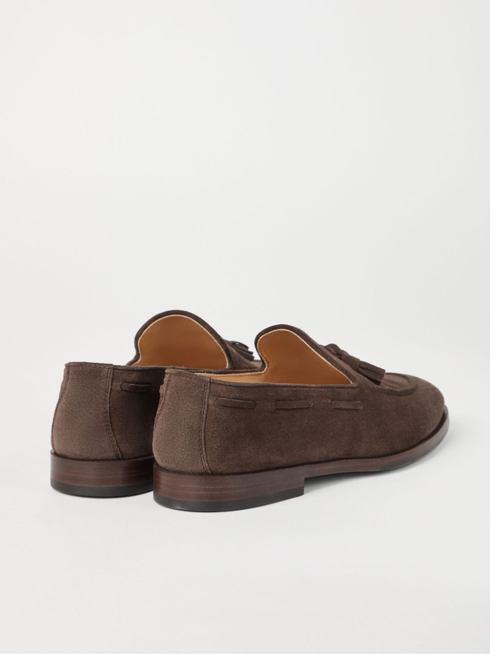 Brunello Cucinelli Suède loafers Bruin