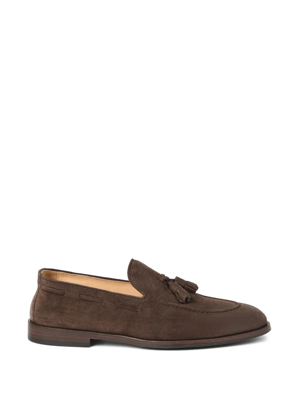 Brunello Cucinelli suede loafers - Brown