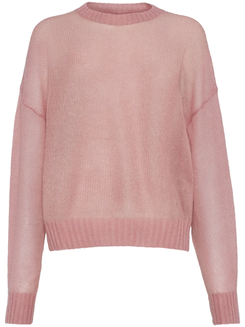 Brunello Cucinelli Trui met moniliketting Roze