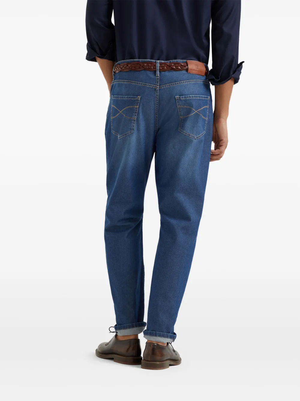 Brunello Cucinelli Straight jeans Blauw