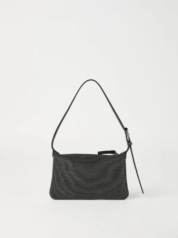 Brunello Cucinelli スタッズ ショルダーバッグ | ブラック