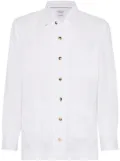 Brunello Cucinelli linen shirt - White
