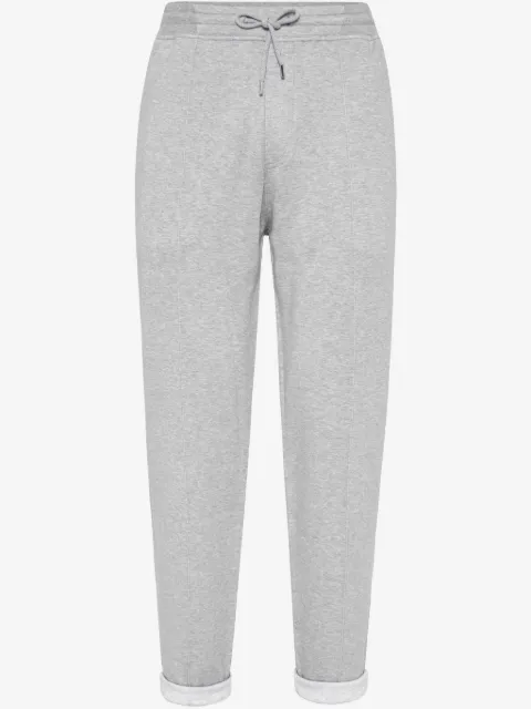Brunello Cucinelli ribbed track pants