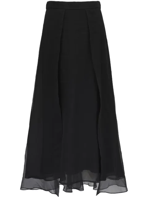 Brunello Cucinelli falda larga de seda