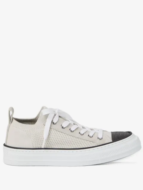 Brunello Cucinelli knitted sneakers
