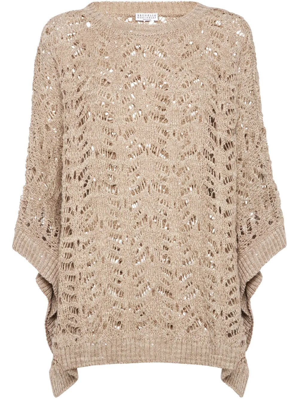 Foliage Lace poncho