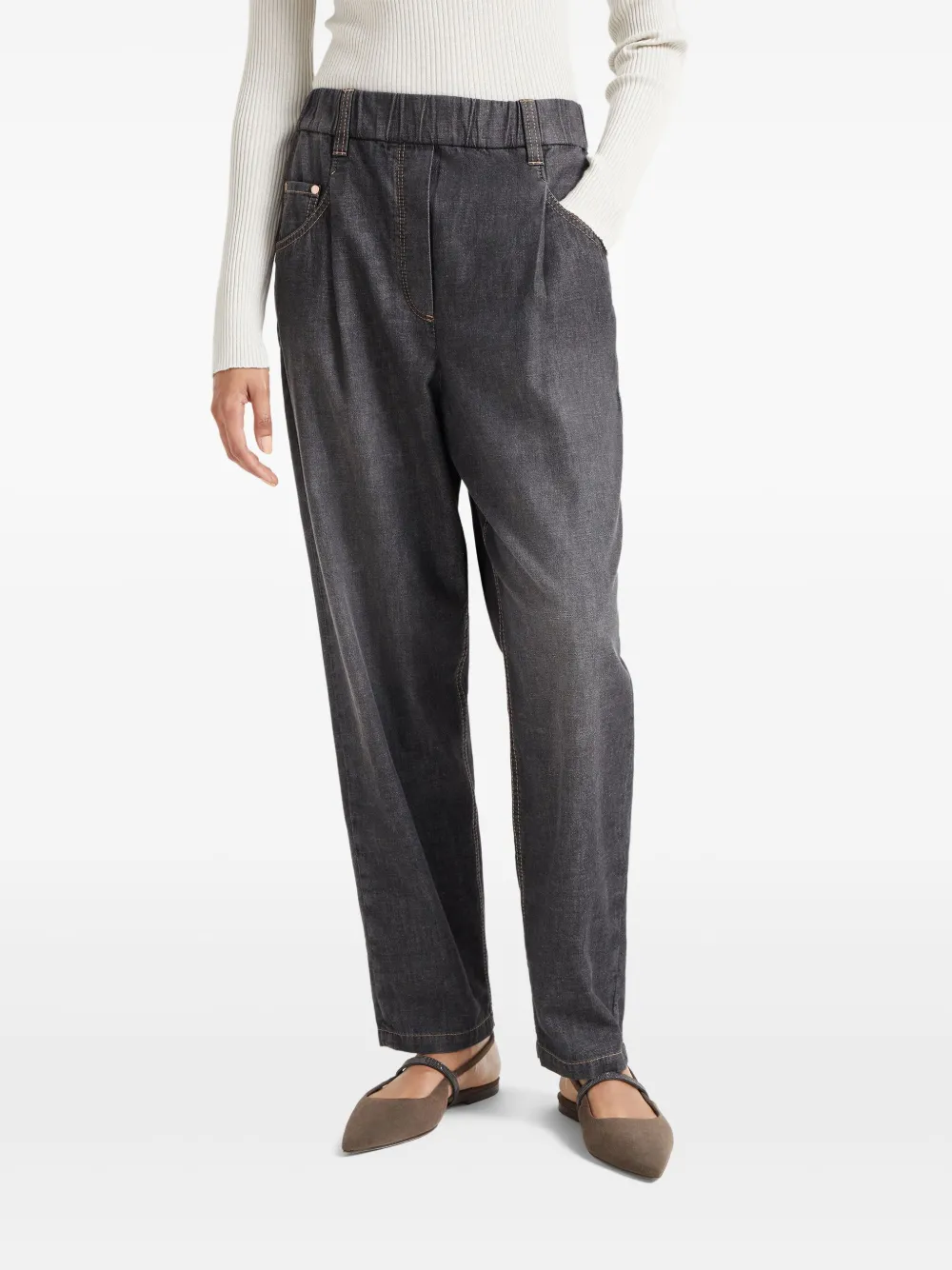 BRUNELLO CUCINELLI TAPERED JEANS