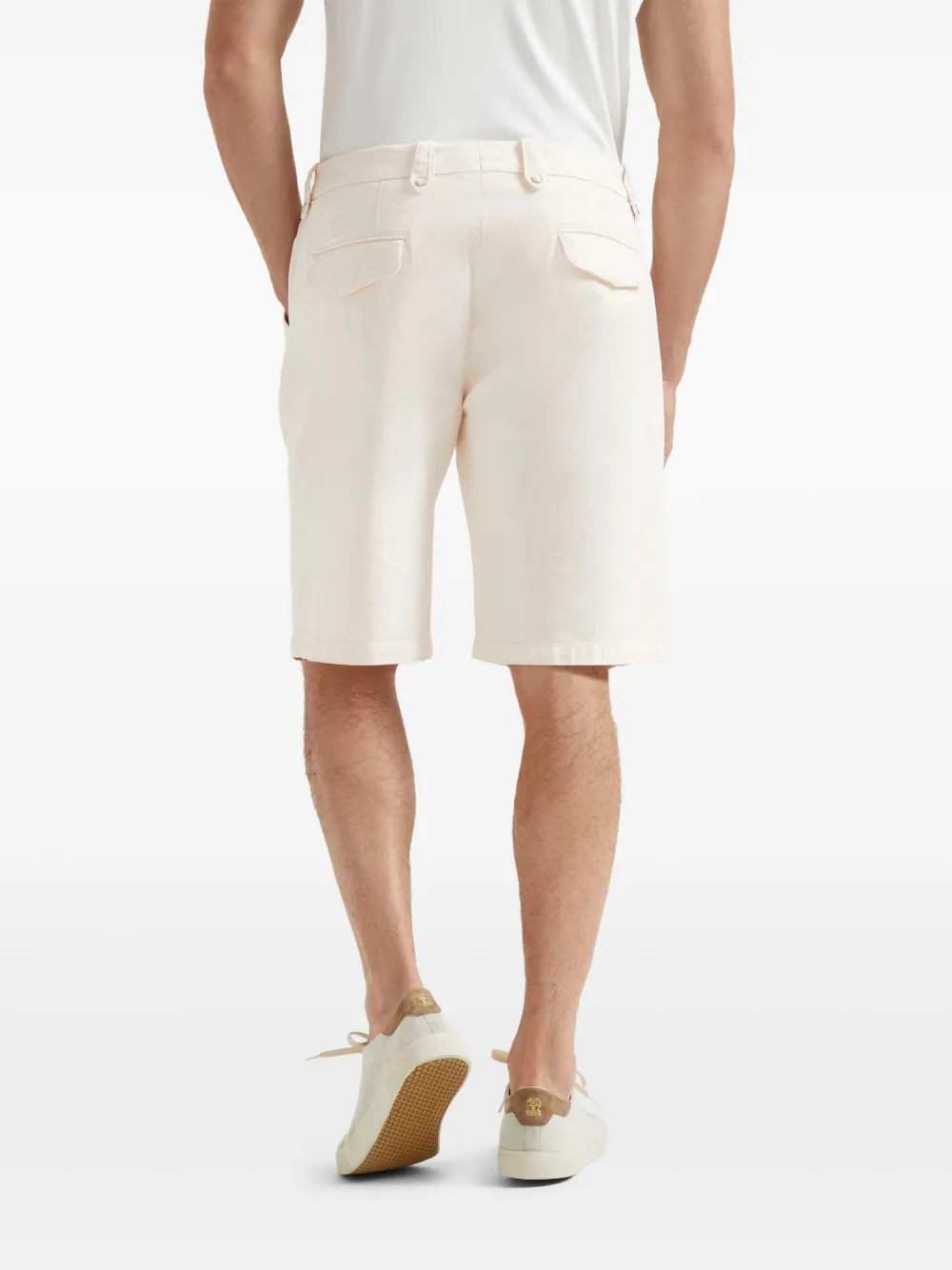 Brunello Cucinelli Denim bermuda shorts Roze