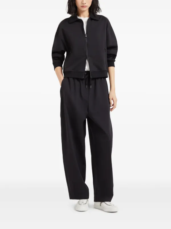 Brunello Cucinelli Monili-detail Jacket | Black | FARFETCH