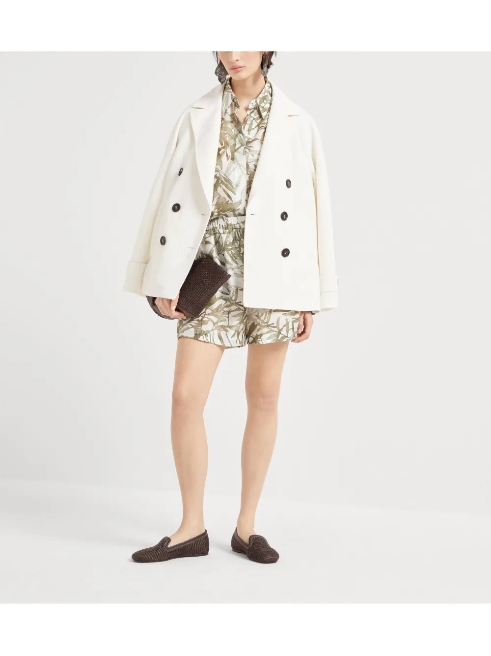Brunello Cucinelli Herbarium-print shorts | Short & Mini Shorts | Image 2