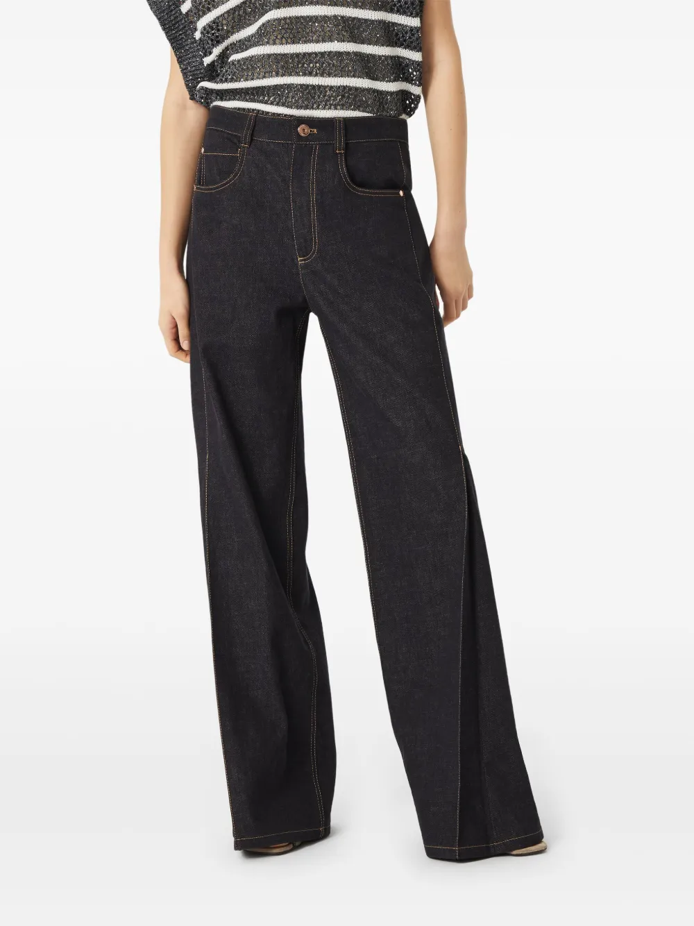 Brunello Cucinelli Flared jeans Blauw