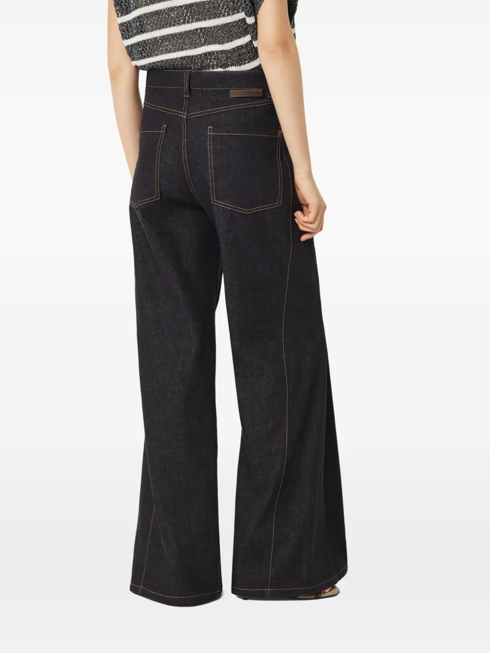 Brunello Cucinelli Flared jeans Blauw