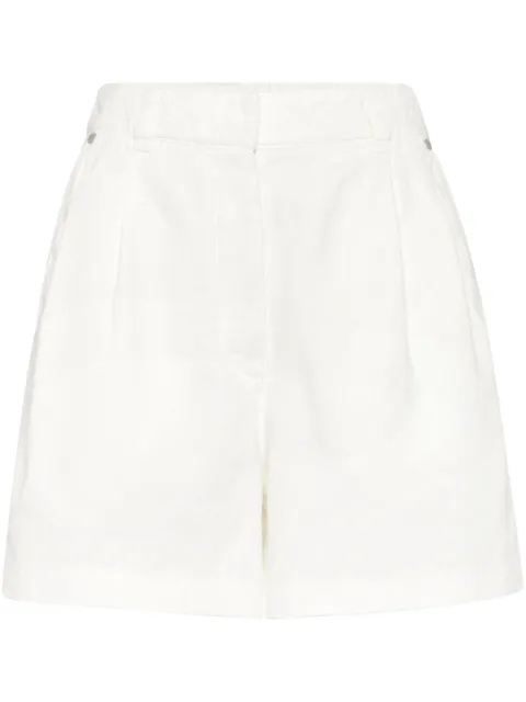 Brunello Cucinelli cotton-linen shorts
