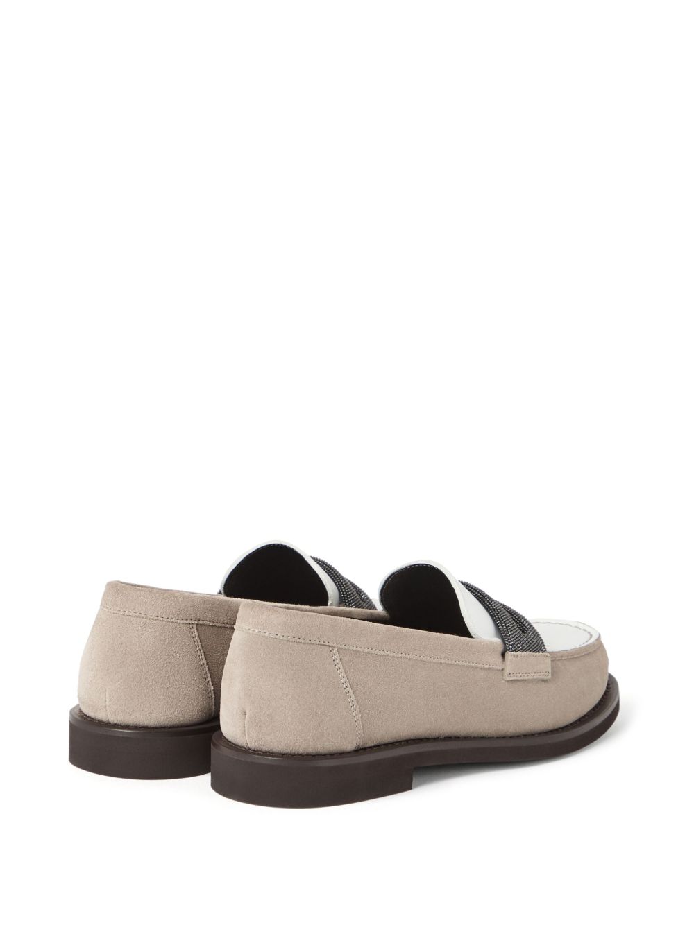 Brunello Cucinelli Suède loafers Beige