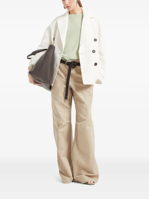 BRUNELLO CUCINELLI / ブルネロクチネリウールカシミヤシルク