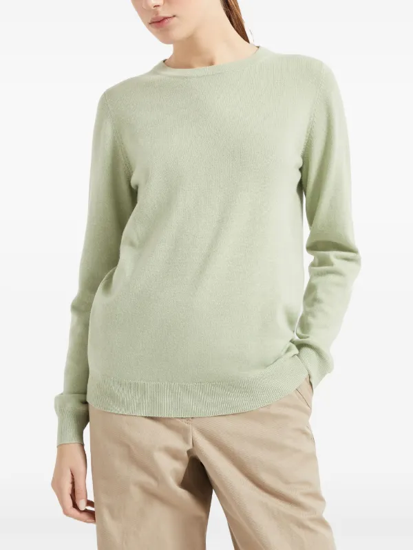 送料無料 日本 カシミア Cucinelli Brunello セーター JP FARFETCH | グリーン | トップス