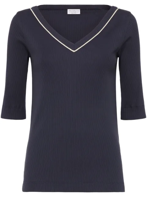 Brunello Cucinelli Monili-detail T-shirt