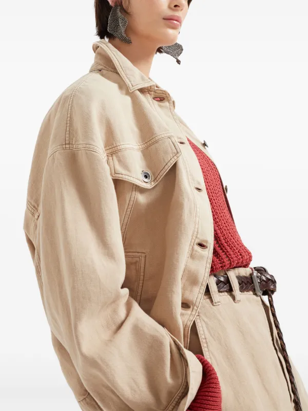 BRUNELLO CUCINELLI☆モニーレ ジャケット☆ Brunello Cucinelli モニーレ ジャケット | ニュートラル