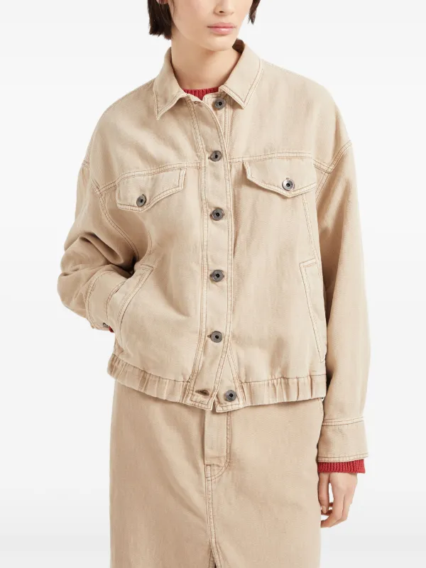 BRUNELLO CUCINELLI☆モニーレ ジャケット☆ Brunello Cucinelli モニーレ ジャケット | ニュートラル