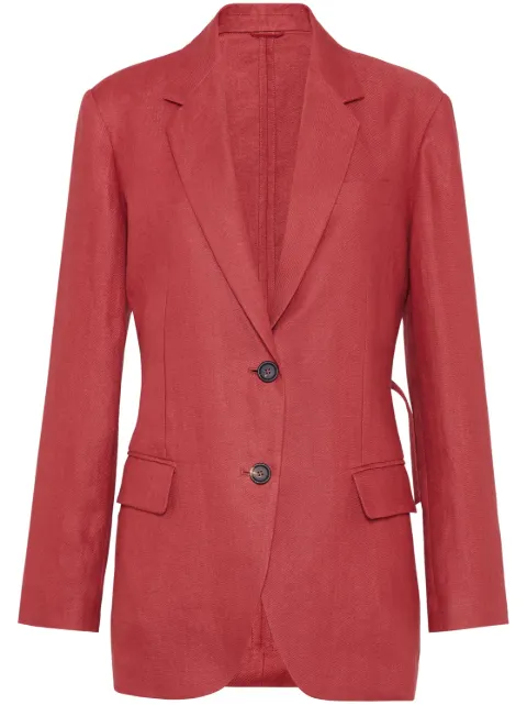 Brunello Cucinelli gabardine blazer