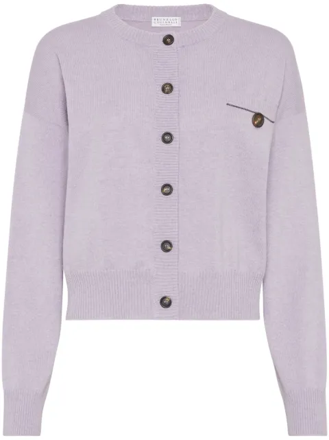 Brunello Cucinelli Monili-detail cardigan  