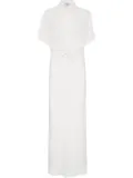 Brunello Cucinelli twill dress - White