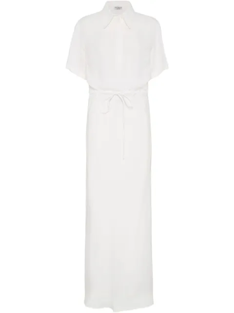 Brunello Cucinelli twill dress