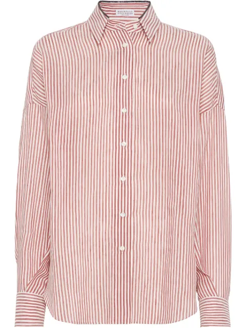Brunello Cucinelli organza shirt
