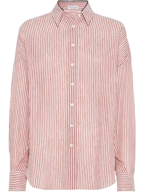 Chemise en organza - Brunello Cucinelli - Modalova