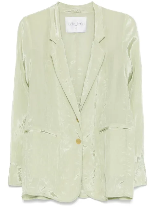 Blazer à effet froissé - Forte Forte - Modalova