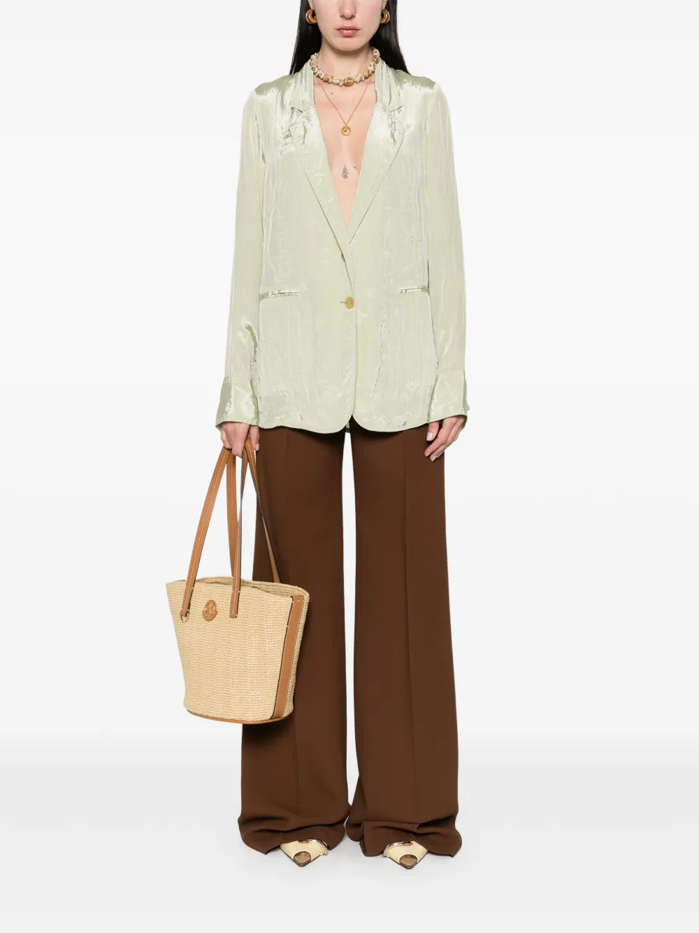 Forte Forte crinkled blazer | Blazers | Image 2