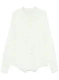 Forte Forte crystal-embellished shirt - Green