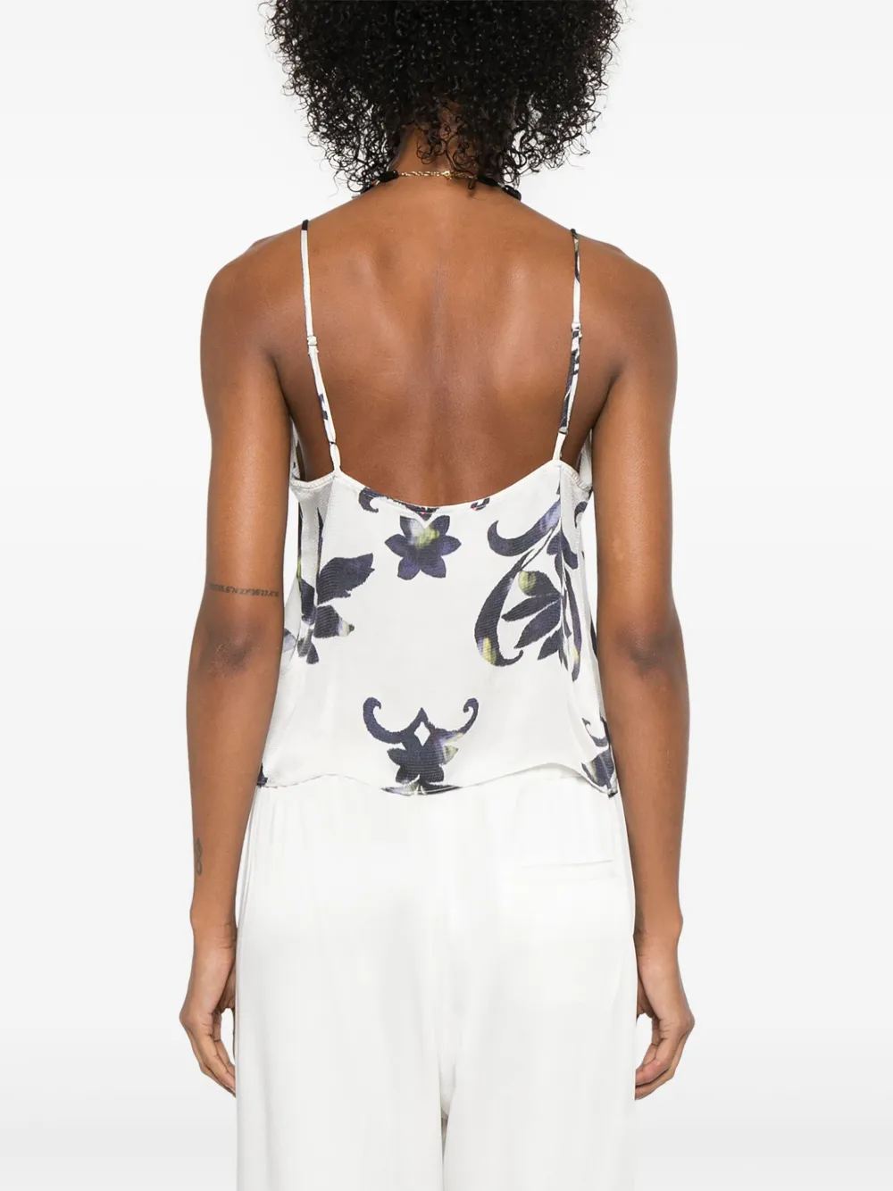 FORTE FORTE FLORAL-PRINT TOP 