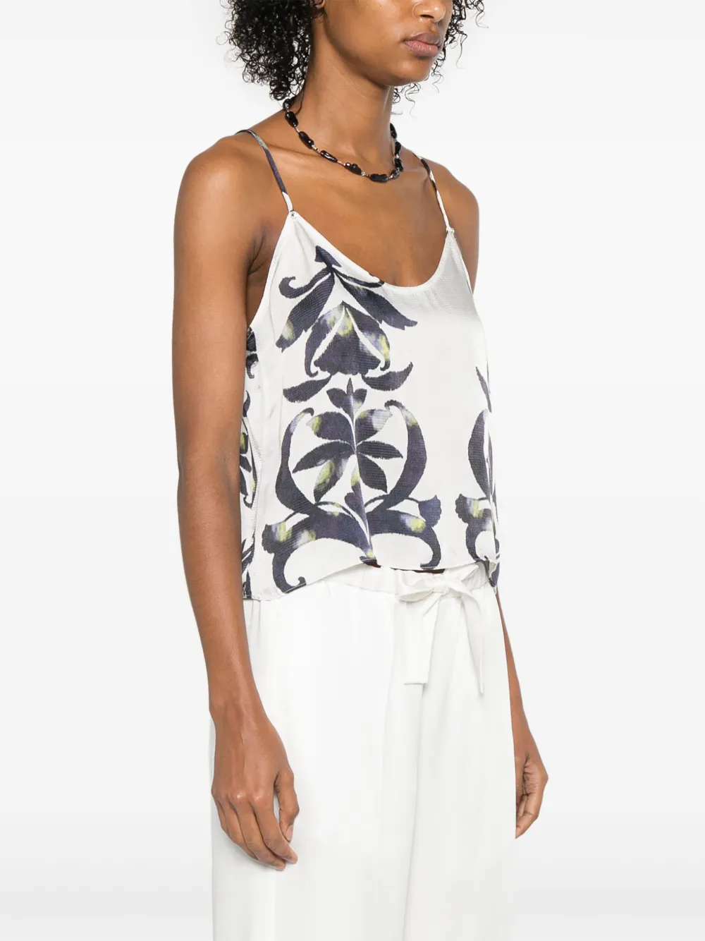 FORTE FORTE FLORAL-PRINT TOP 